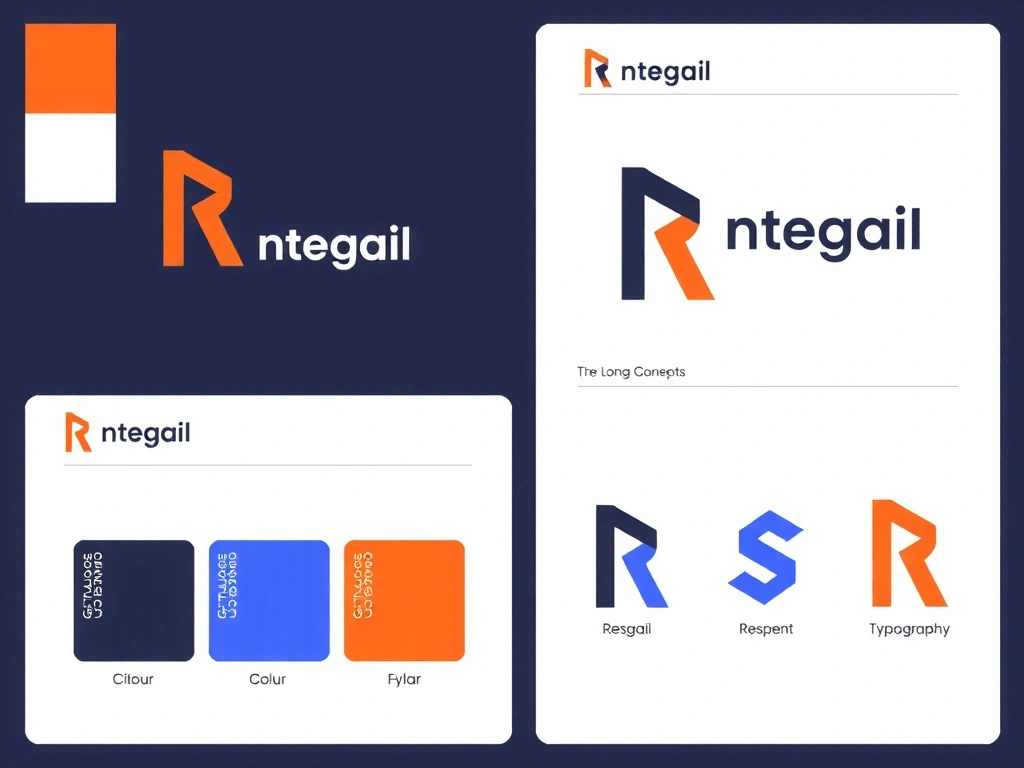 Kreativní designové prvky a logo