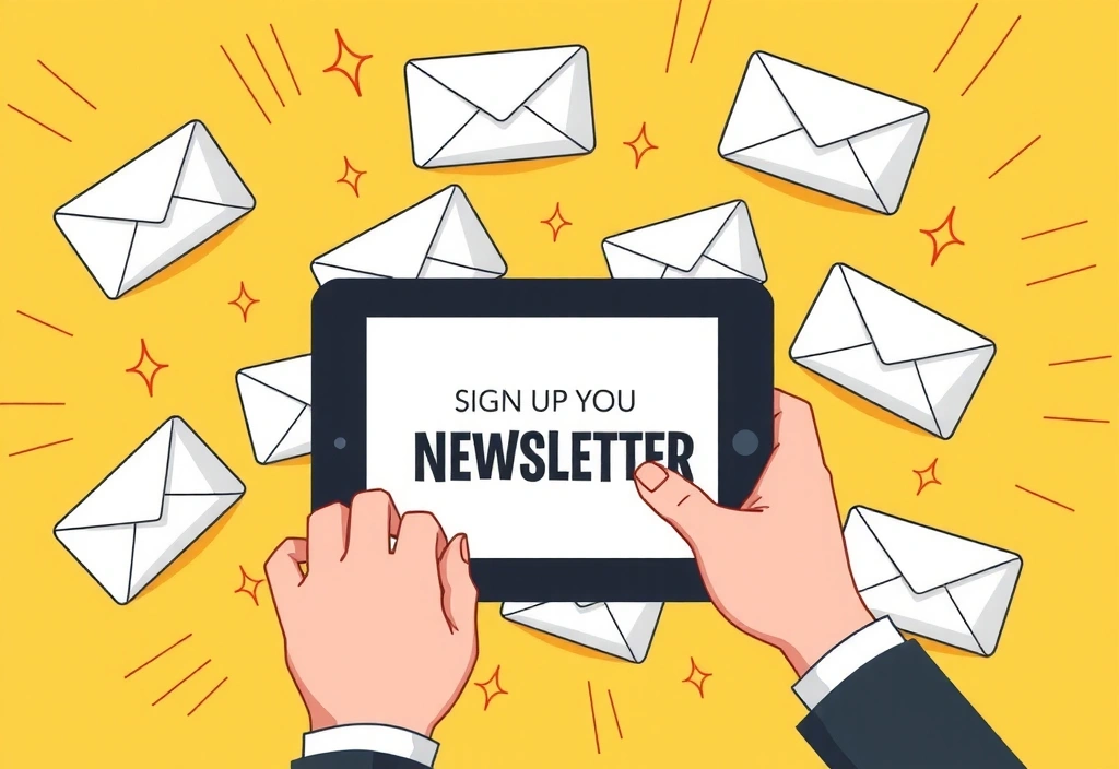 Ilustrace pro přihlášení k odběru newsletteru