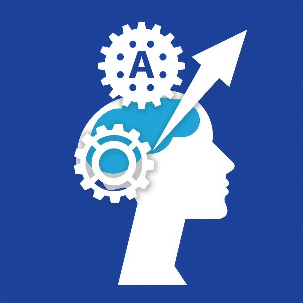 Ikona neustálého vzdělávání a adaptace