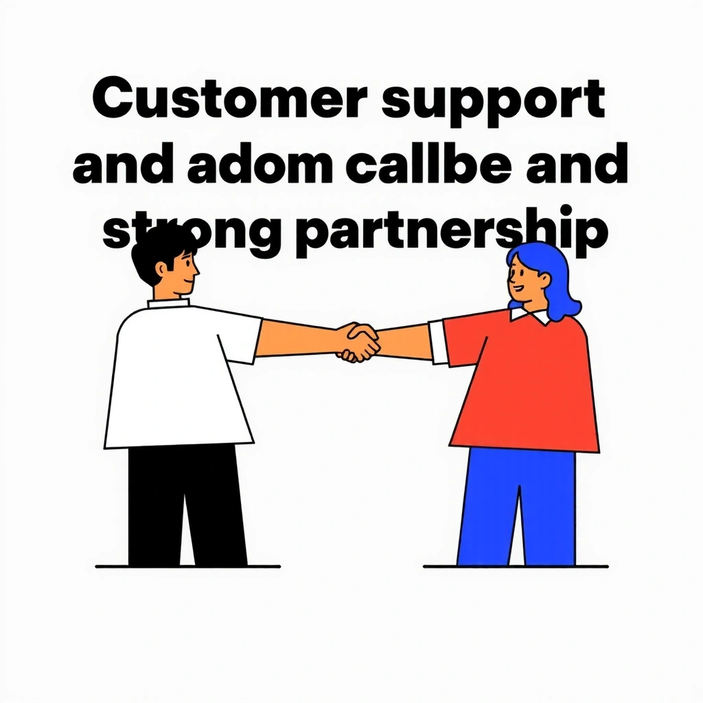 Ikona zákaznické podpory a partnerství