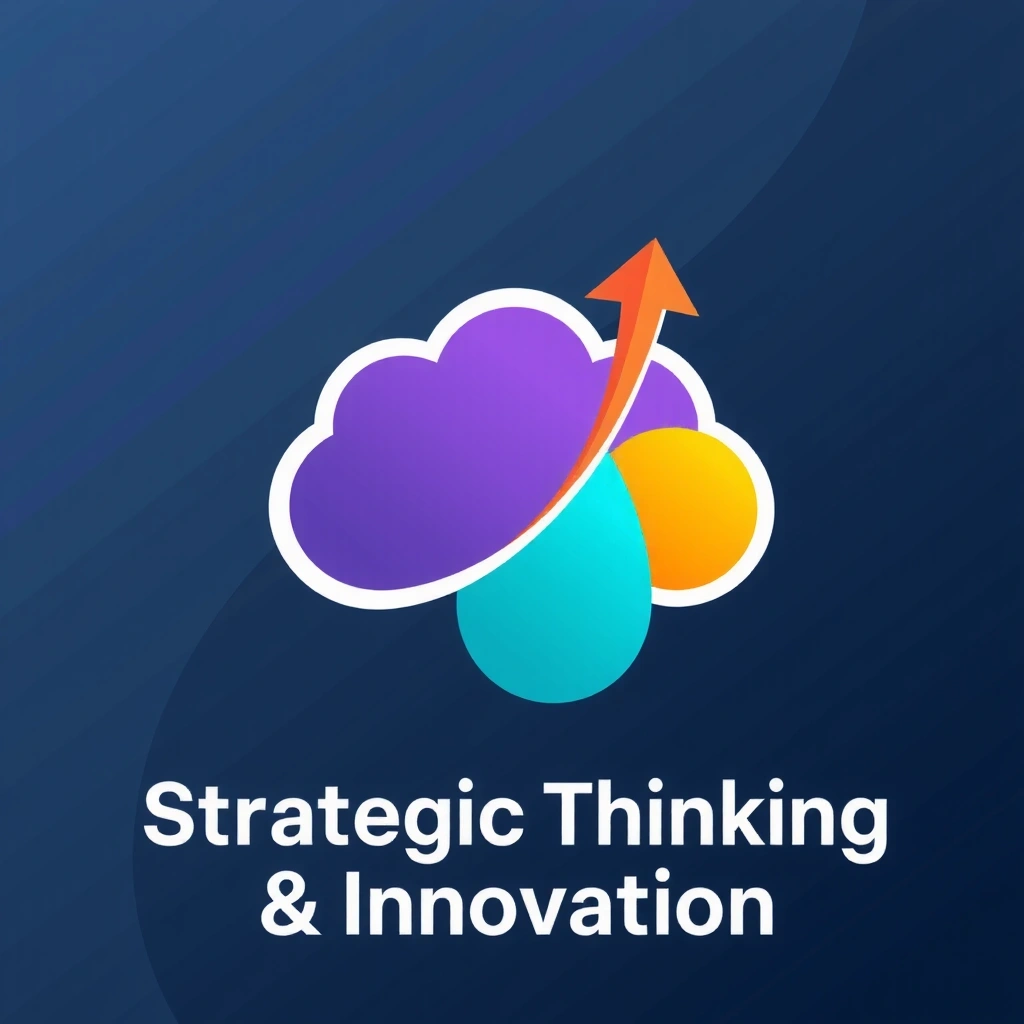 Ikona strategie a inovace